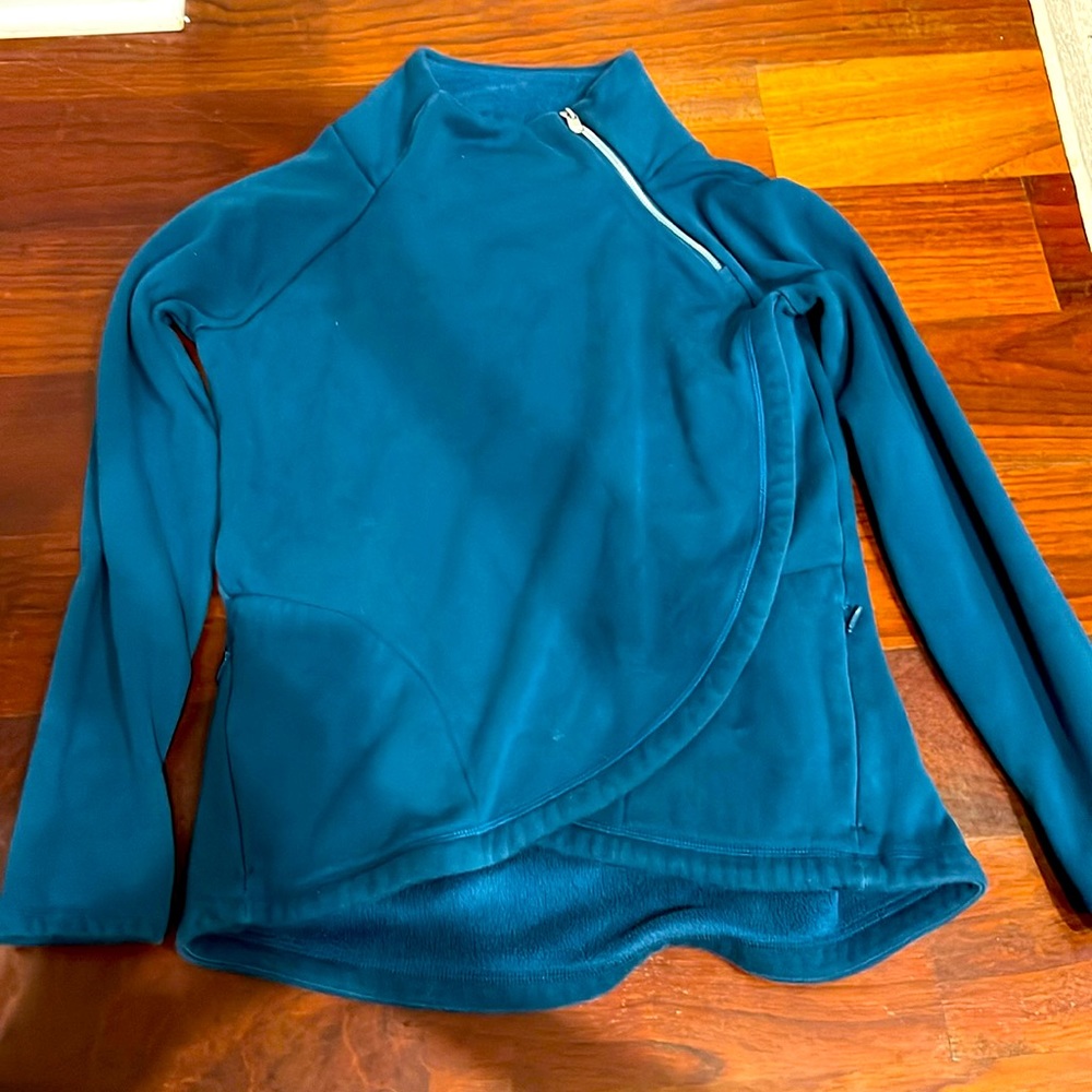 Size small cozy karma athleta blue sweatshirt